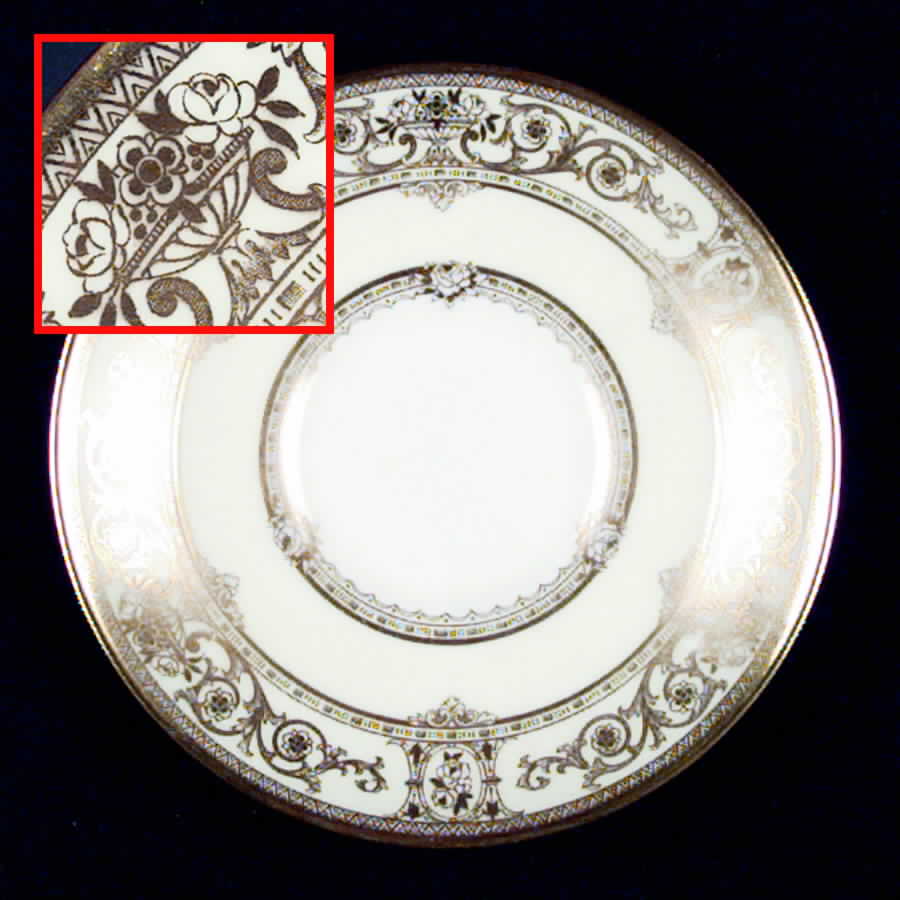 Grasmere Gold Dinner Plate by Minton-1