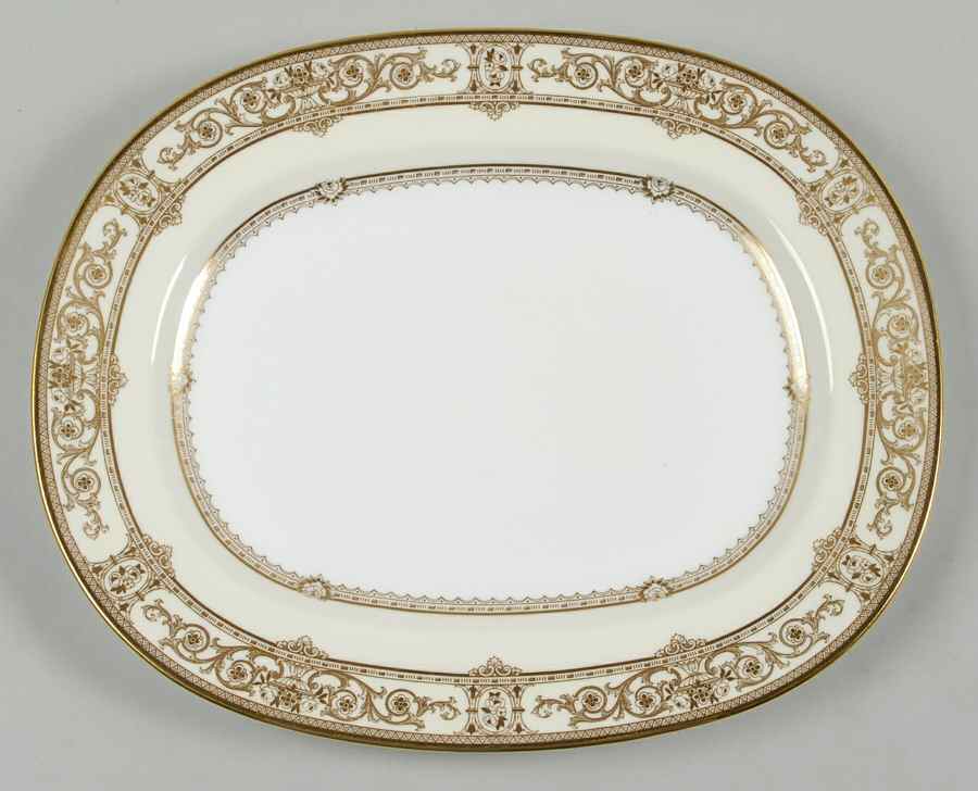 Grasmere Gold 13" Oval Serving Platter by Minton-1