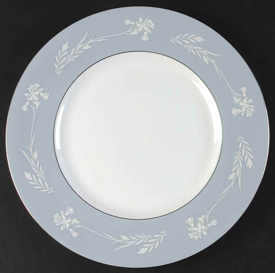 Grey Cameo Dinner Plate by Minton-1