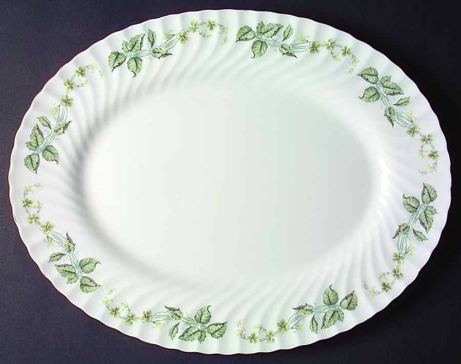 Greenwich 15" Oval Serving Platter by Minton-1