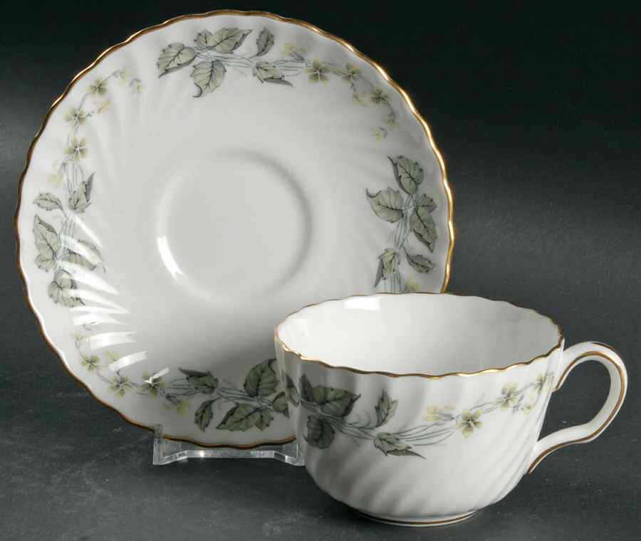 Greenwich Flat Cup & Saucer Set by Minton-1