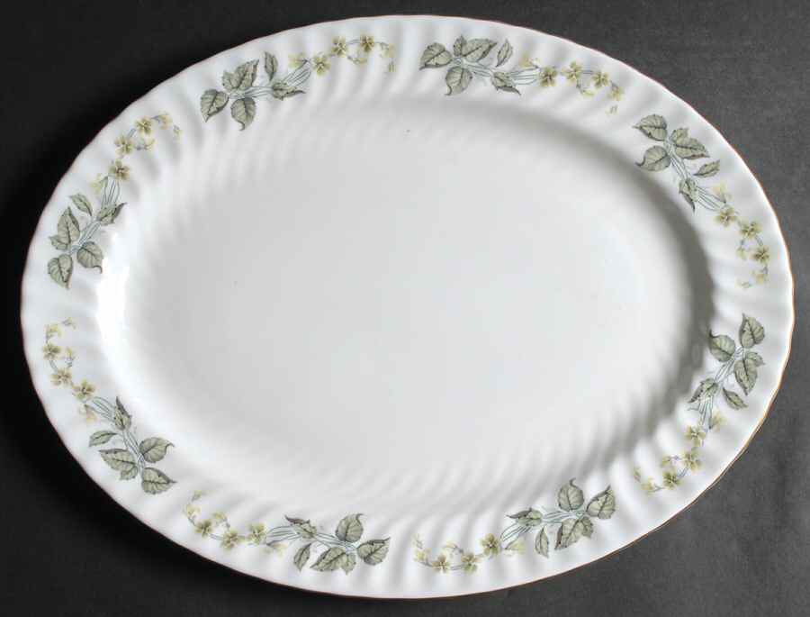 Greenwich 16" Oval Serving Platter by Minton-1