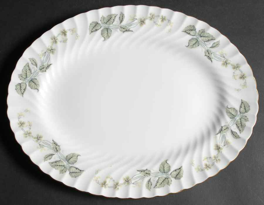 Greenwich 12" Oval Serving Platter by Minton-1