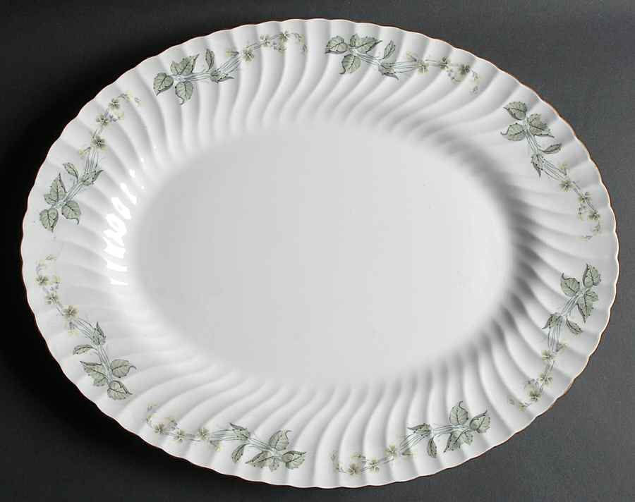 Greenwich 17" Oval Serving Platter by Minton-1