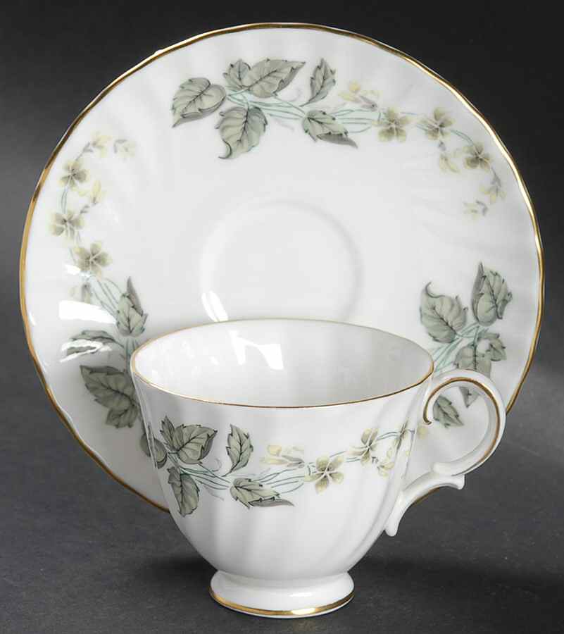 Greenwich Footed Demitasse Cup & Saucer Set by Minton-1