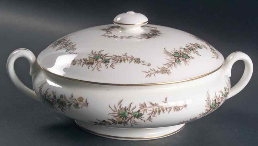 Greenbriar Round Covered Vegetable by Minton-1