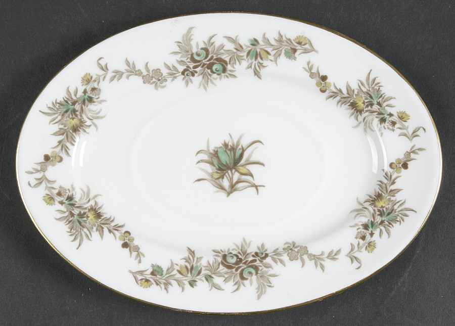 Greenbriar Underplate for Gravy Boat by Minton-1