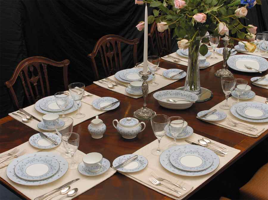 Grey Mist 45 Piece Estate Set by Minton-1