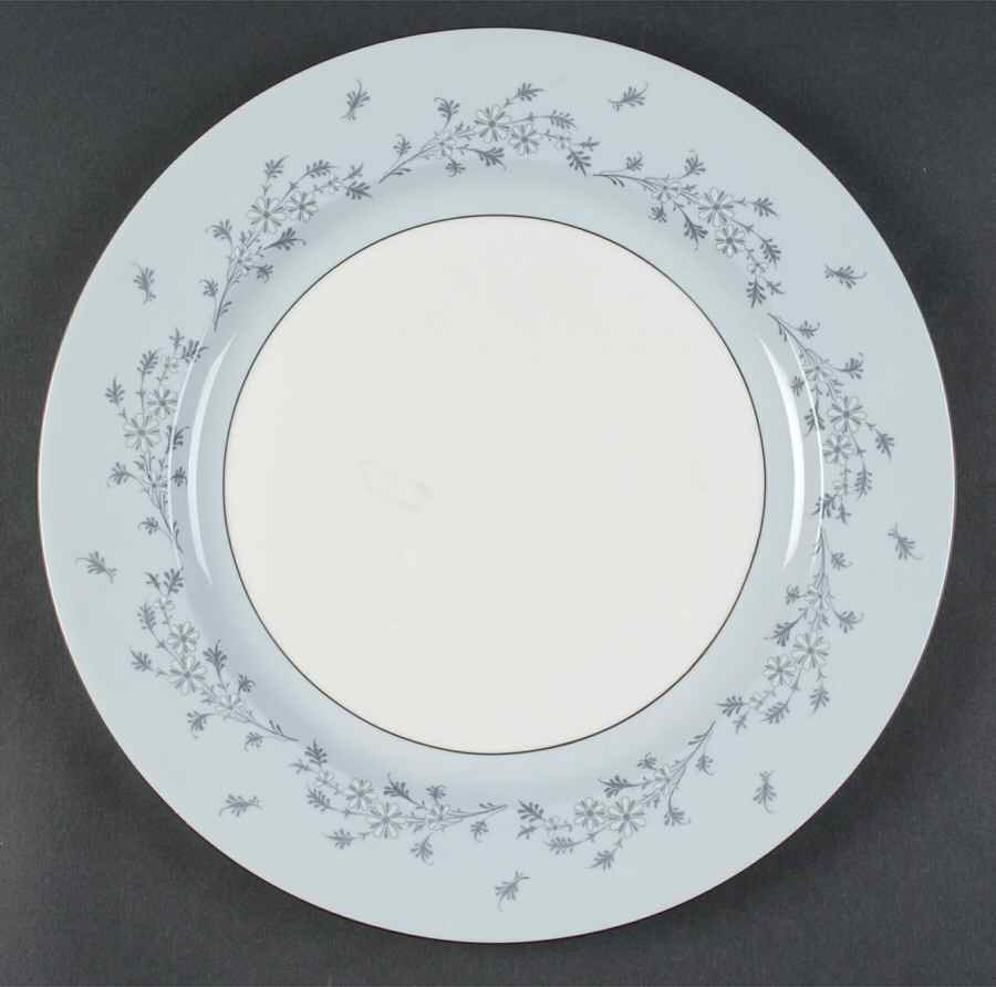 Grey Mist 12" Chop Plate (Round Platter) by Minton-1