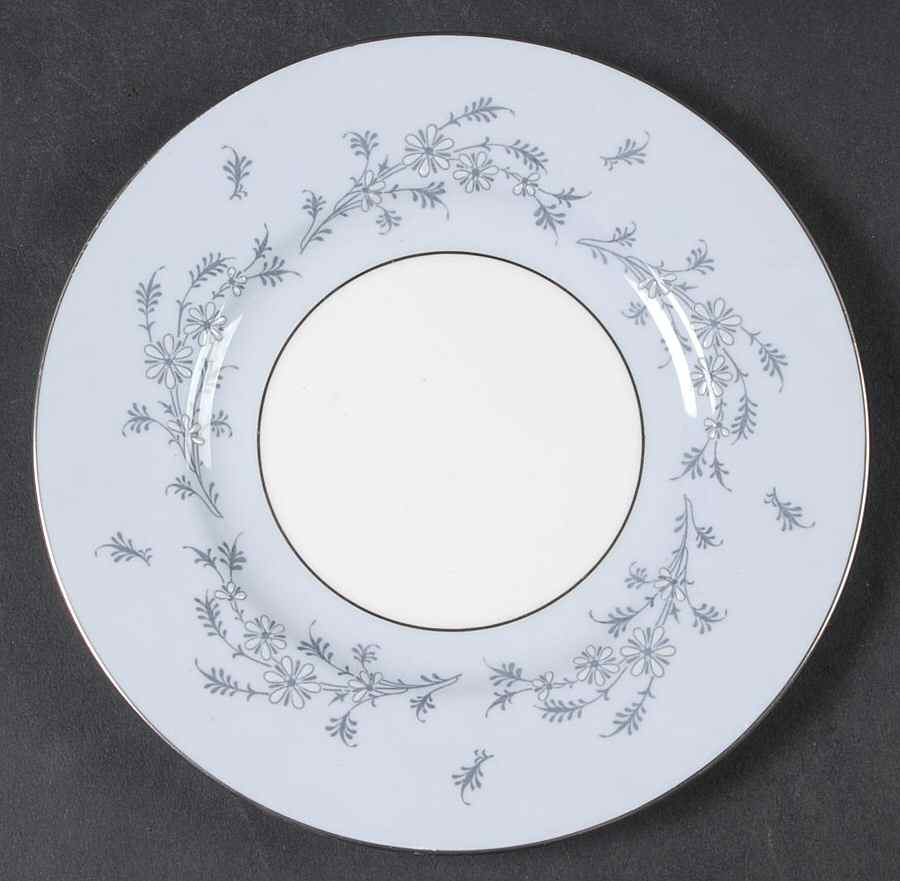 Grey Mist Dessert/Pie Plate by Minton-1