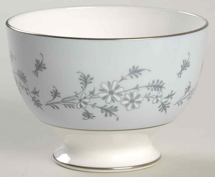 Grey Mist Open Sugar Bowl by Minton-1
