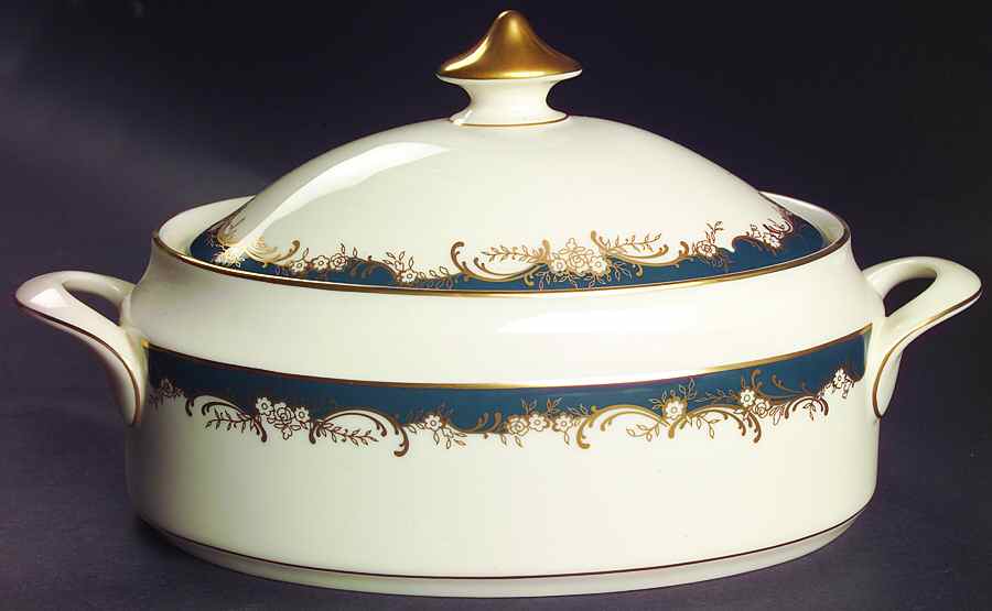 Grosvenor Oval Covered Vegetable by Minton-1
