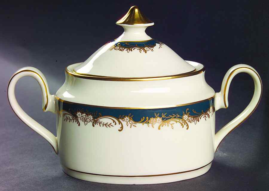Grosvenor Sugar Bowl & Lid by Minton-1