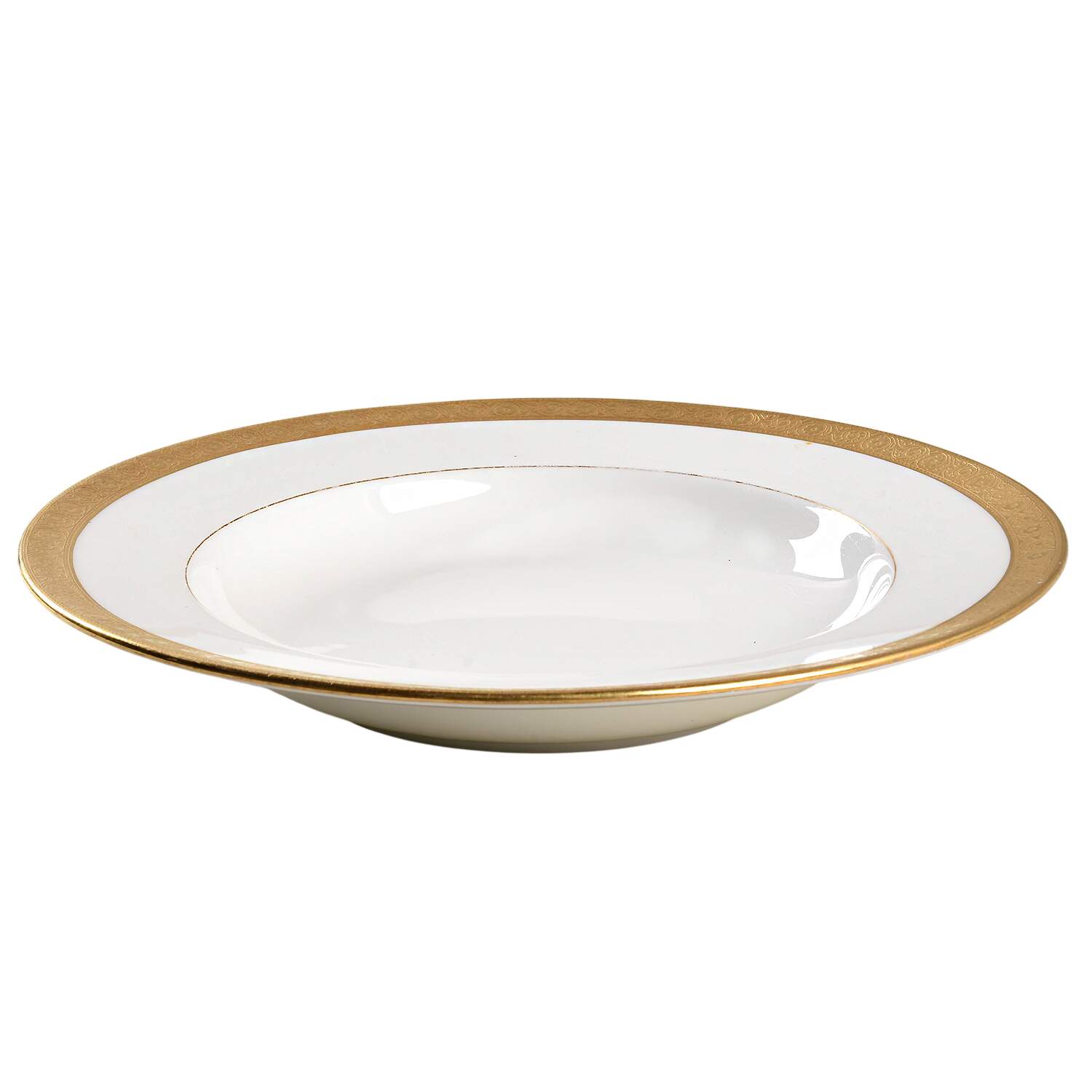 H1325 Large Rim Soup Bowl by Minton-1