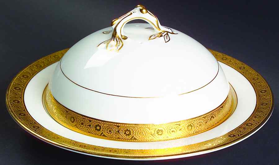 H1325 Round Covered Butter by Minton-1