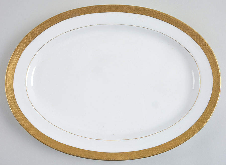 H1346 15" Oval Serving Platter by Minton-1