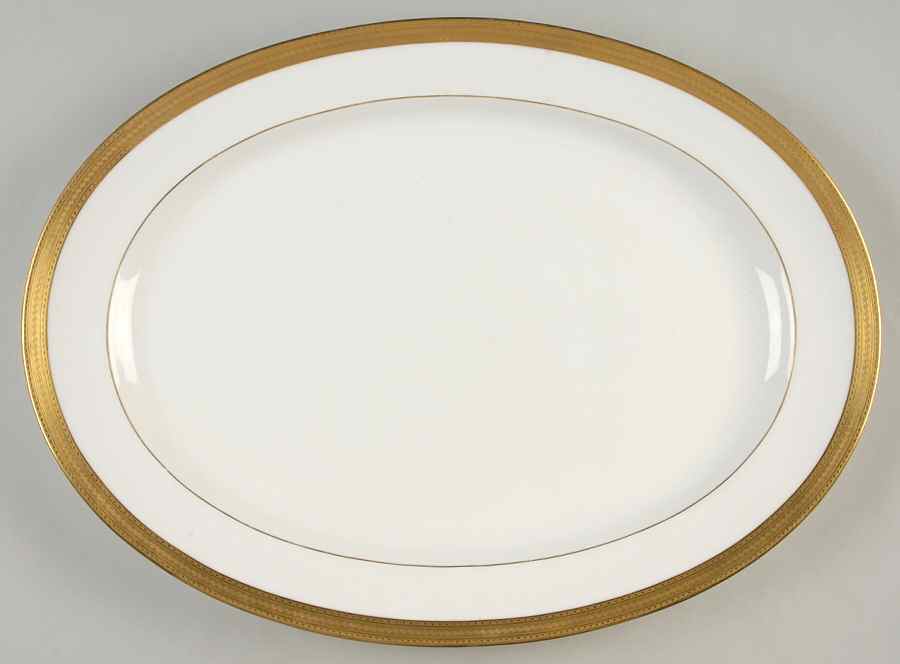H1935 17" Oval Serving Platter by Minton-1