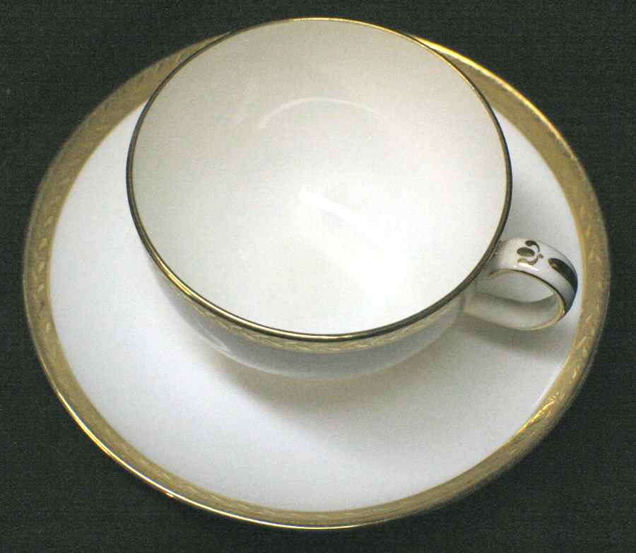 H1993 Flat Cup & Saucer Set by Minton-1