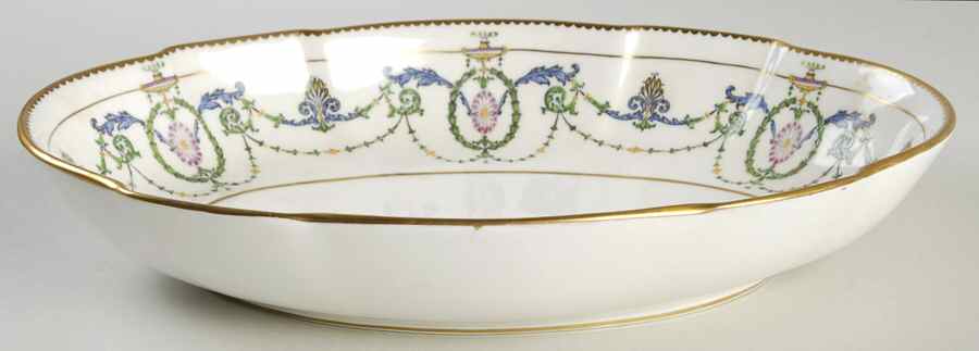 H2581 10" Oval Vegetable Bowl by Minton-1