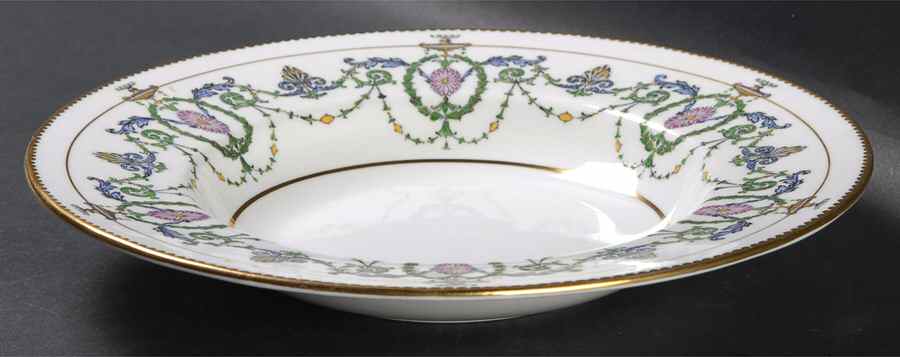 H2581 Large Rim Soup Bowl by Minton-1