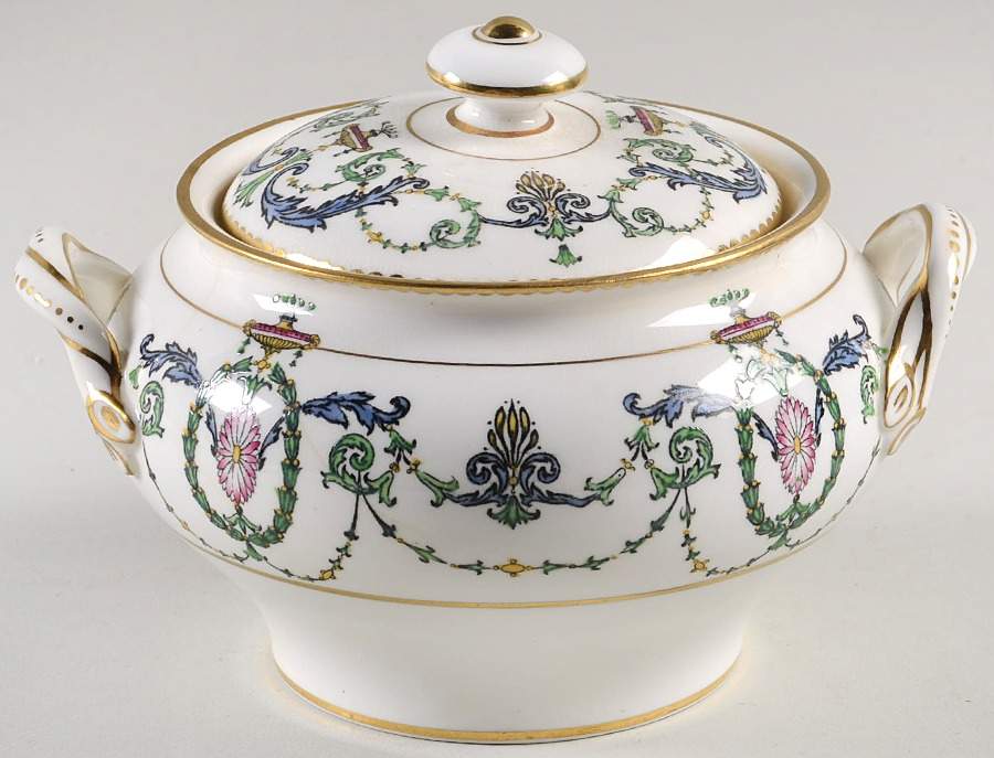 H2581 Sugar Bowl & Lid by Minton-1