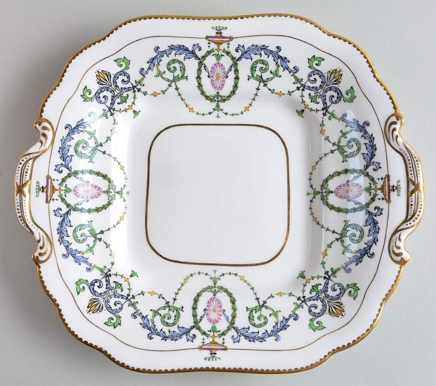 H2581 Handled Cake Plate by Minton-1