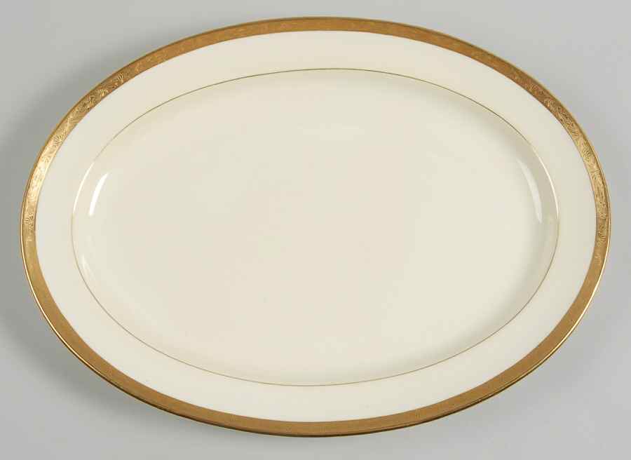 H3157 15" Oval Serving Platter by Minton-1