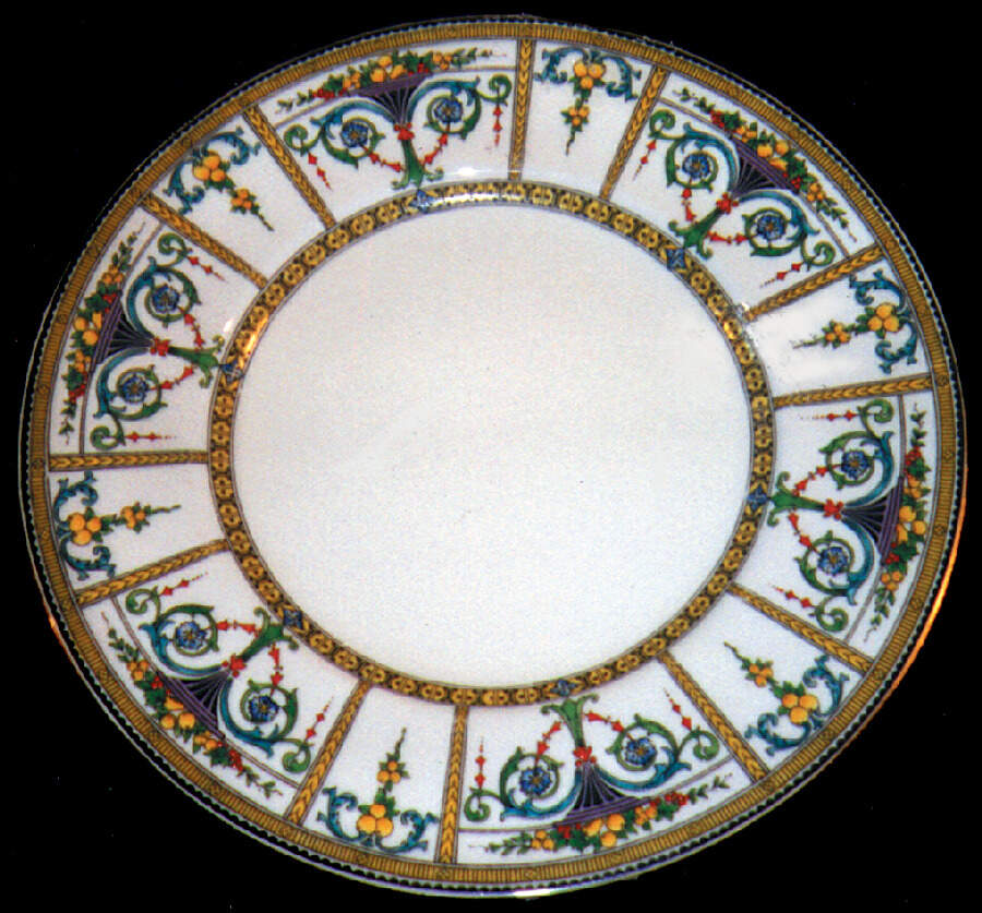 H3653 Dinner Plate by Minton-1
