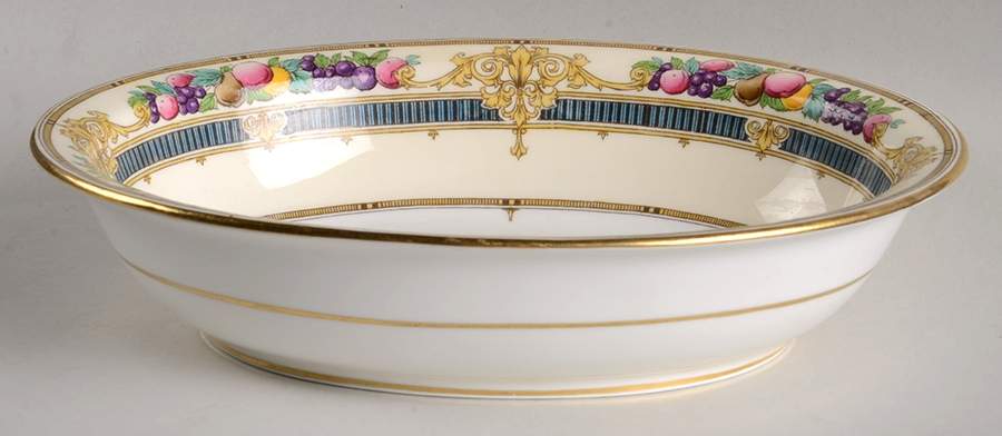 H3742 9" Oval Vegetable Bowl by Minton-1