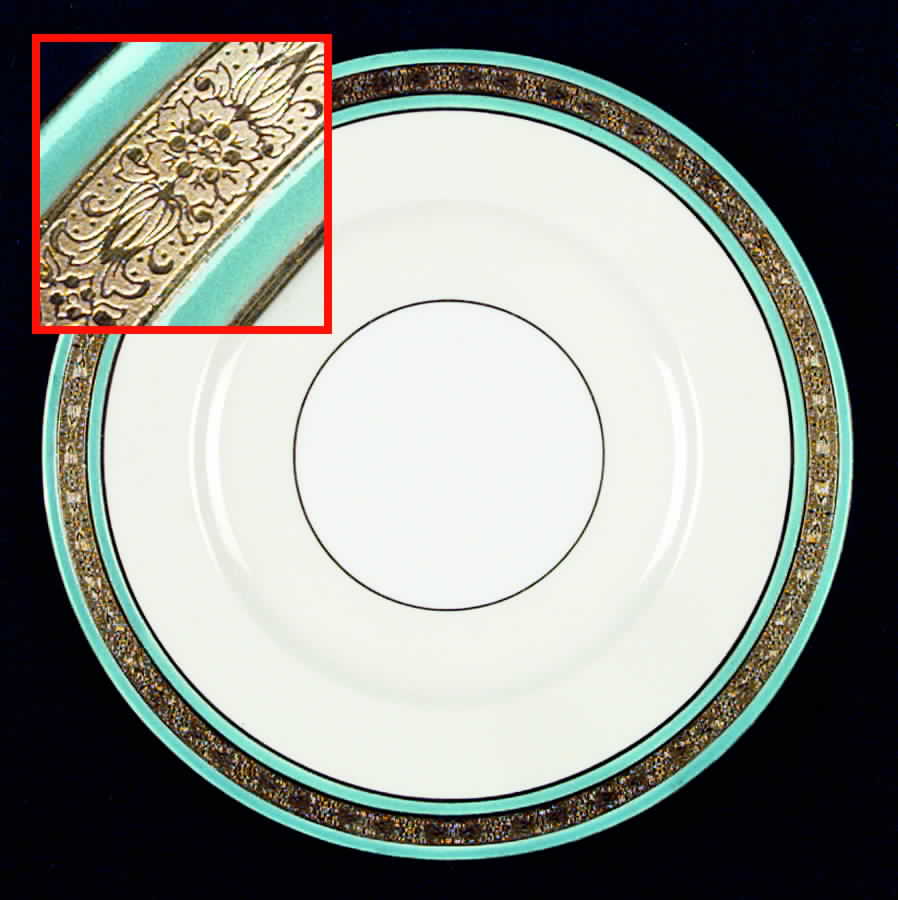 H3839 Dinner Plate by Minton-1
