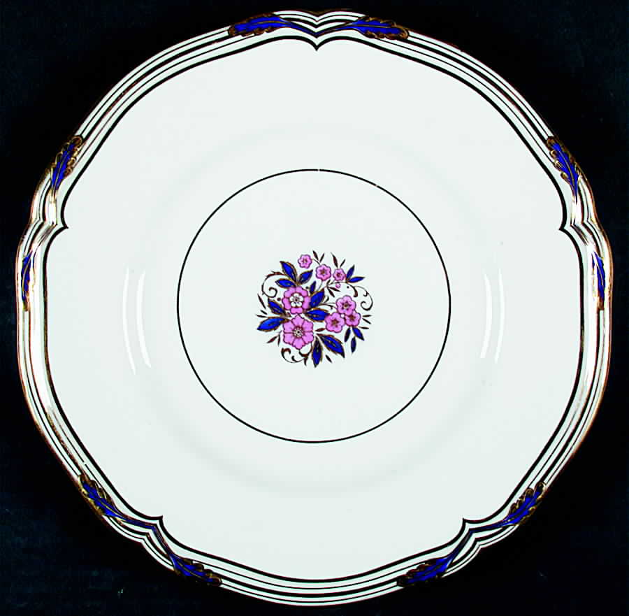H4365 (Floral) Dinner Plate by Minton-1