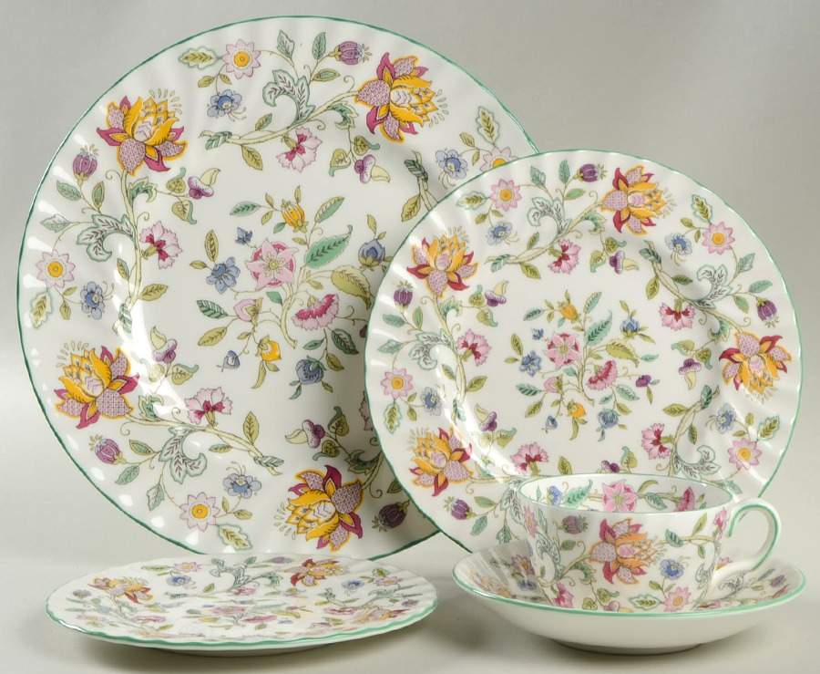 Haddon Hall 5 Piece Place Setting by Minton-1