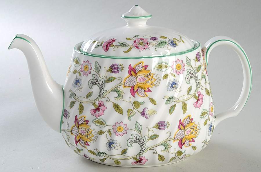 Haddon Hall Teapot & Lid by Minton-1