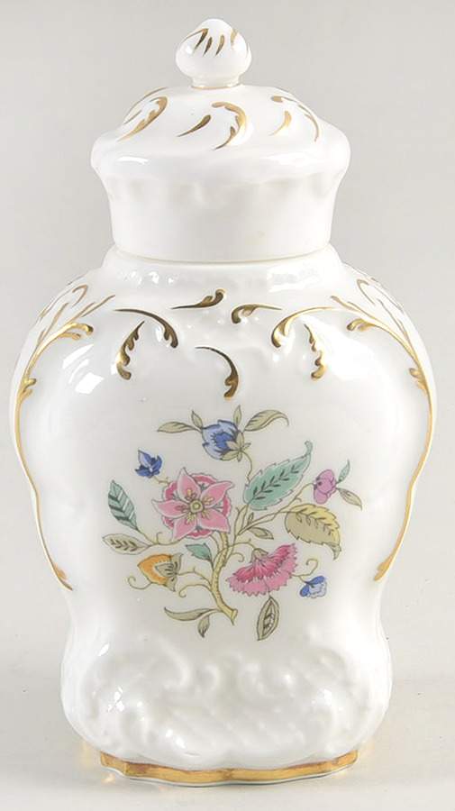 Haddon Hall Medium Covered Jar & Lid by Minton-1
