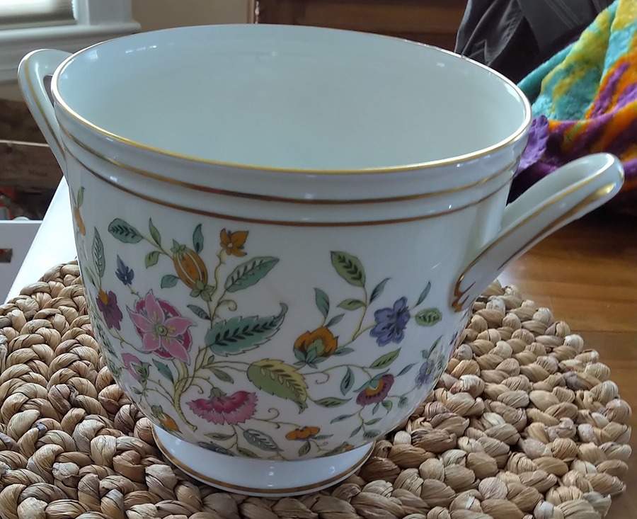 Haddon Hall 6" Cachepot by Minton-1