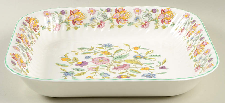 Haddon Hall 10" Square Vegetable Bowl by Minton-1