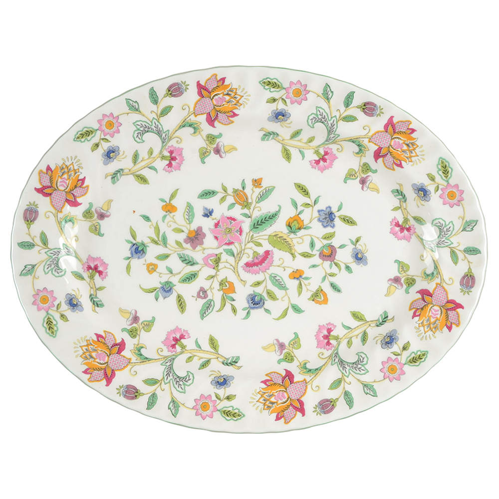 Haddon Hall 16" Oval Serving Platter by Minton-1
