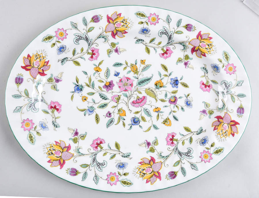 Haddon Hall 16" Oval Serving Platter by Minton-1
