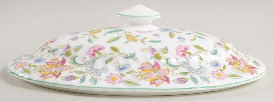 Haddon Hall Lid for Oval Vegetable by Minton-1