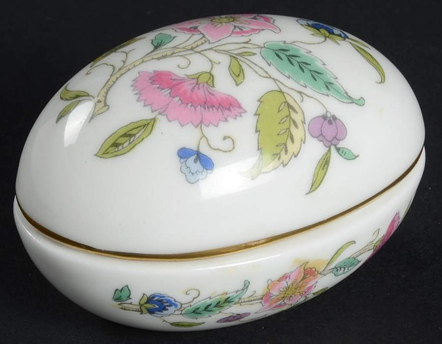 Haddon Hall Egg Box & Lid by Minton-1