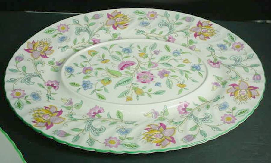 Haddon Hall Underplate for Oval Tureen by Minton-1
