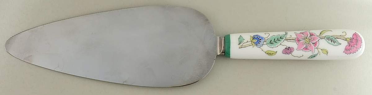 Haddon Hall Pie & Cake Server with Stainless Blade by Minton-1