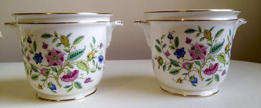 Haddon Hall Large Cachepot by Minton-1