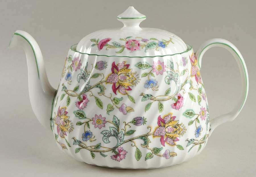 Haddon Hall Teapot & Lid by Minton-1