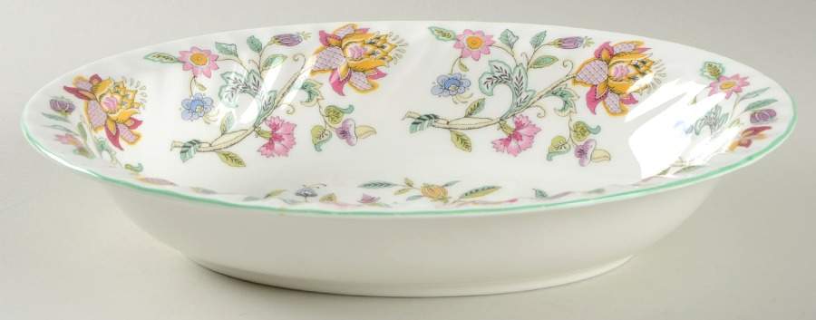 Haddon Hall 11" Oval Vegetable Bowl by Minton-1