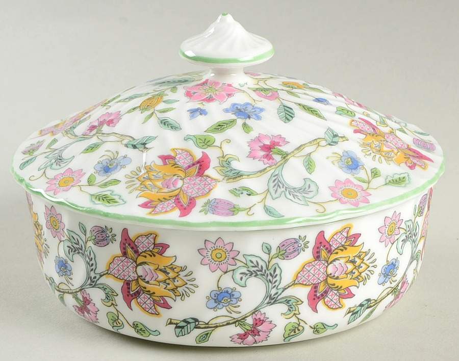 Haddon Hall Candy Box & Lid by Minton-1