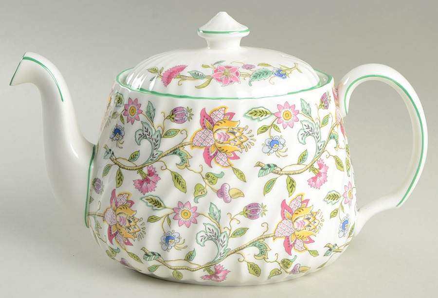 Haddon Hall Teapot & Lid by Minton-1