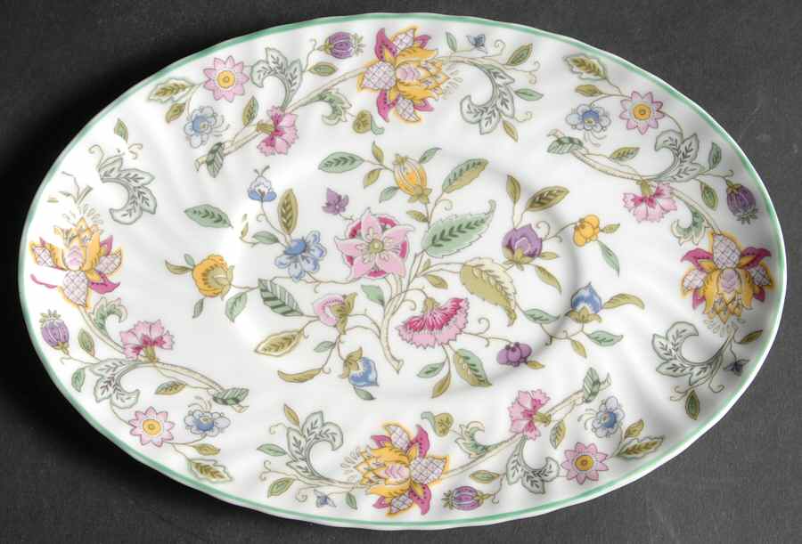 Haddon Hall Underplate for Gravy Boat by Minton-1