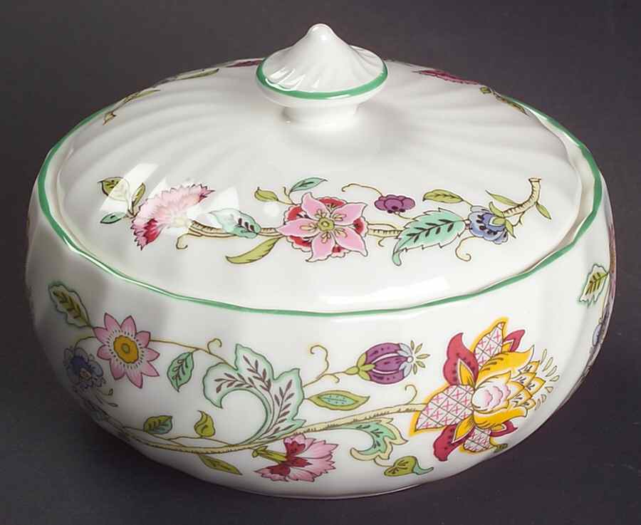 Haddon Hall Bon Bon & Lid by Minton-1