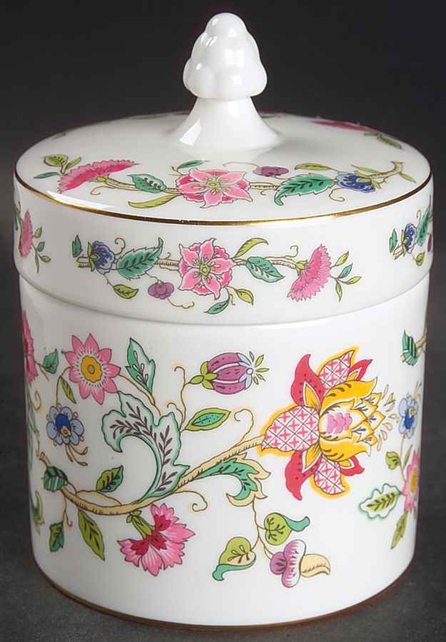 Haddon Hall 3" Candy Box & Lid by Minton-1